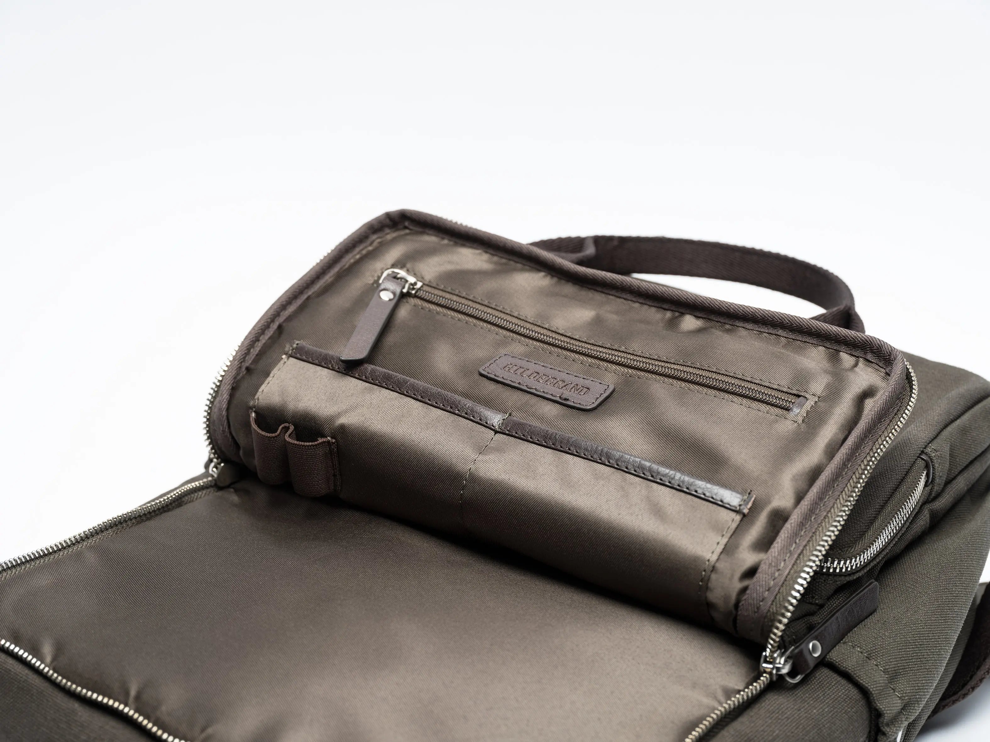 Business Back Pack Olive Green Hildebrand-swe