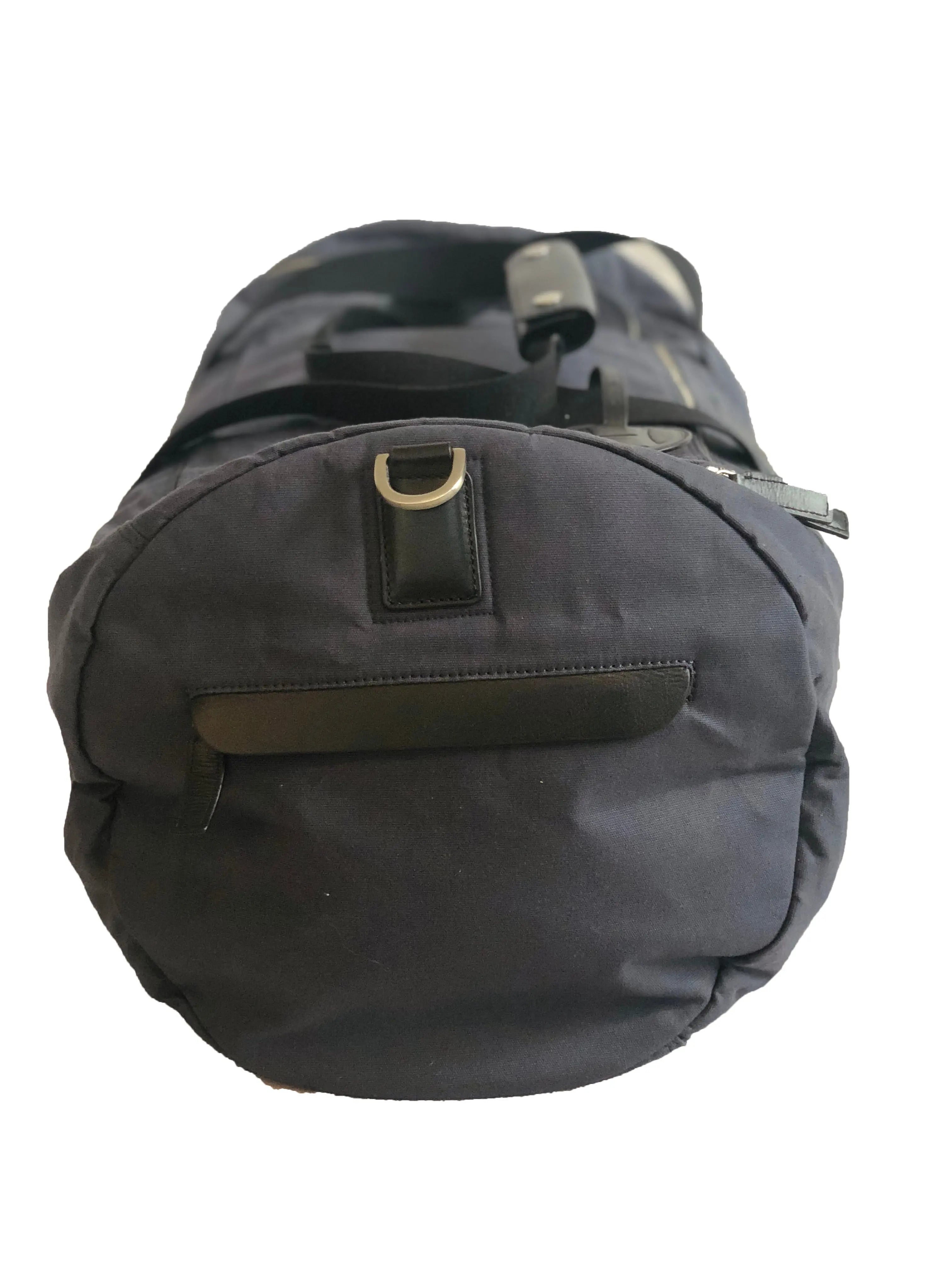 Small Duffel Weekend Bag Blue Hildebrand-swe