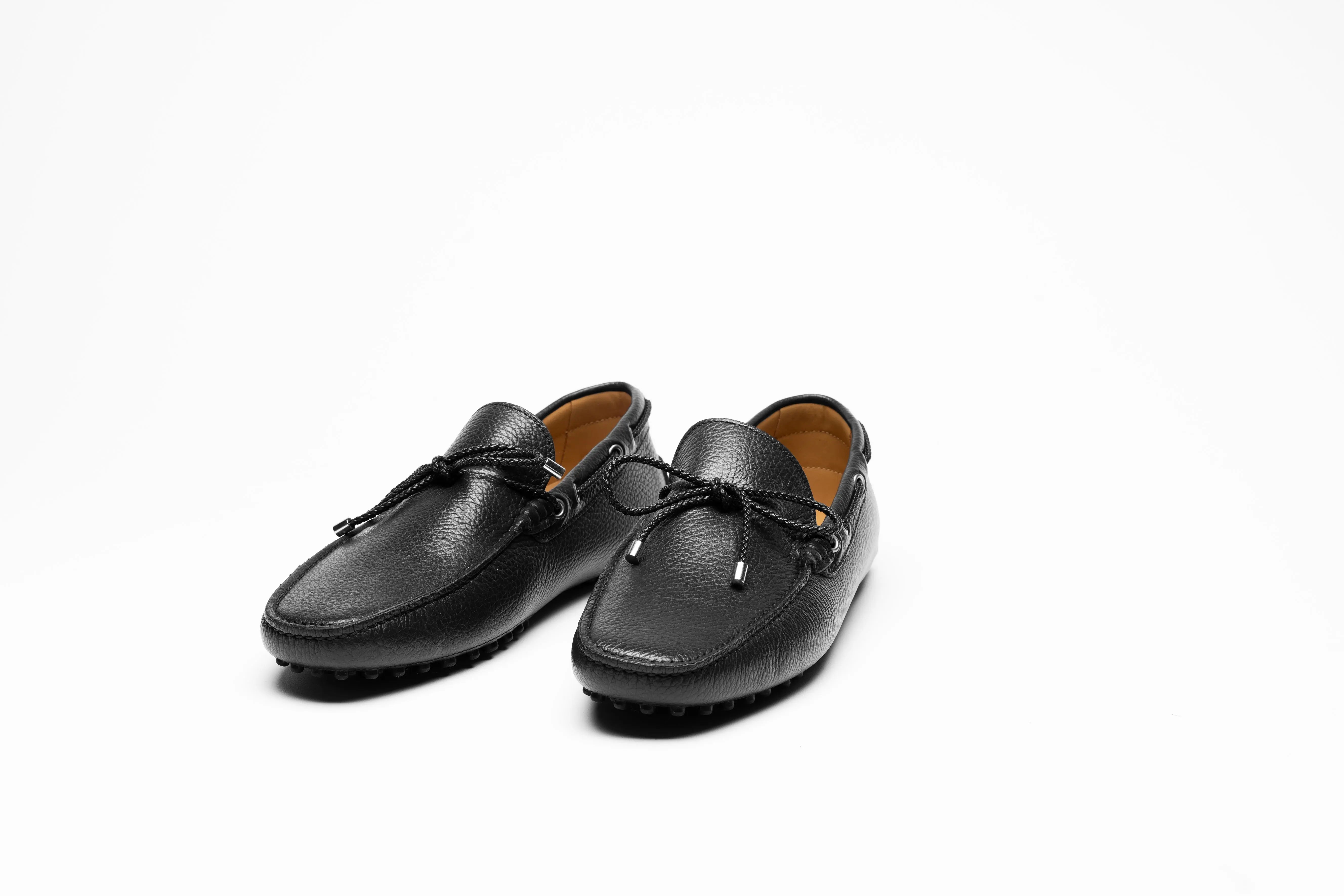 Balder Driver Shoe Black Leather Hildebrand-swe