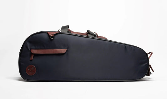Nylon Tennis Racket Bag 15 Navy Blue Hildebrand-swe