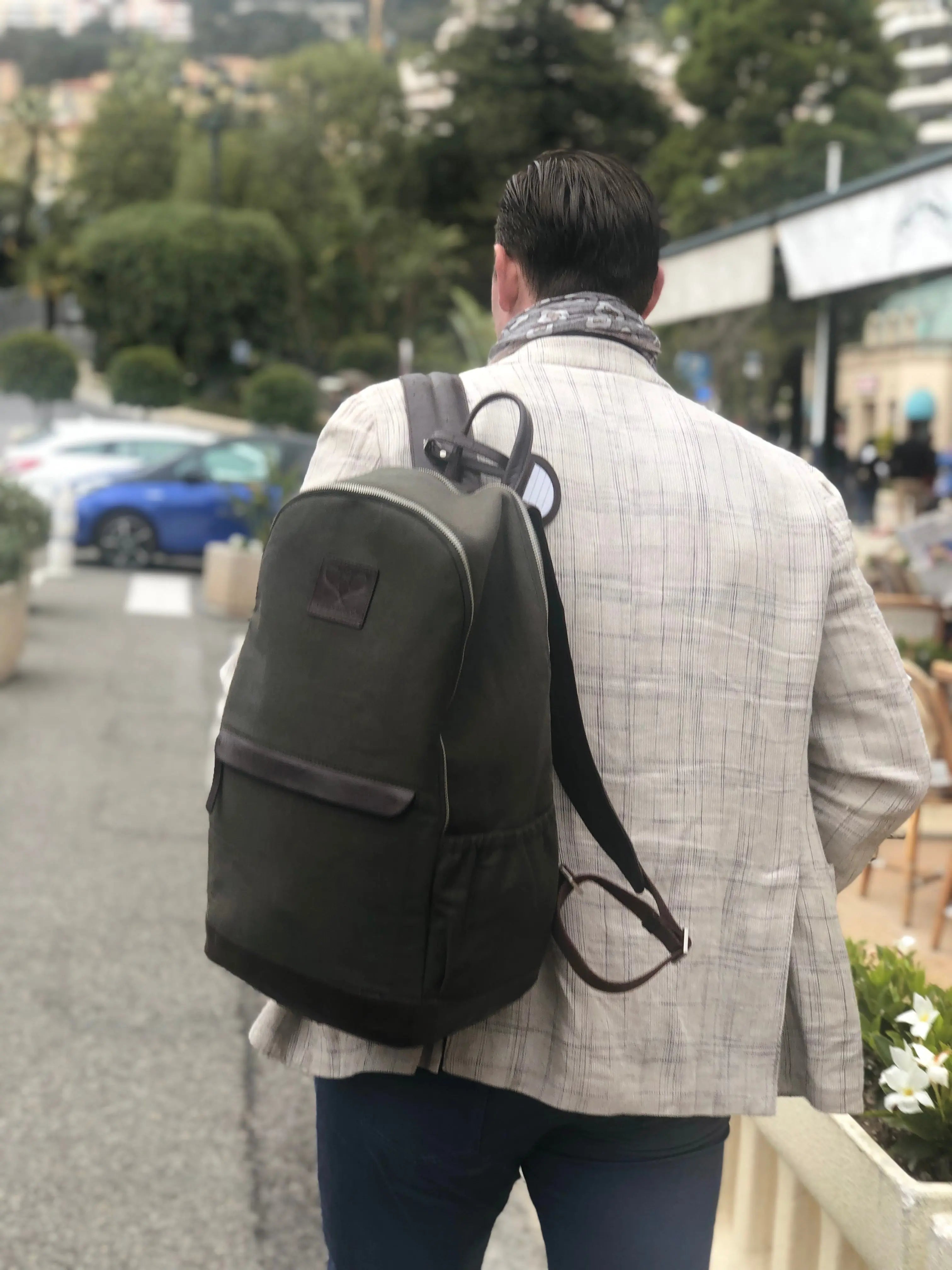 Tennis Back Pack Green Hildebrand-swe