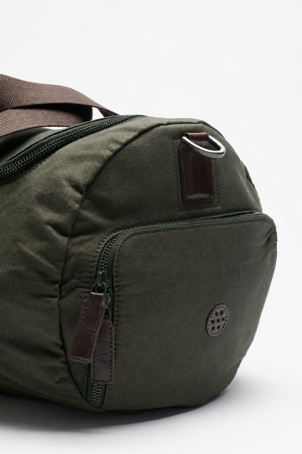 Large Duffel Weekend Bag Olive Green