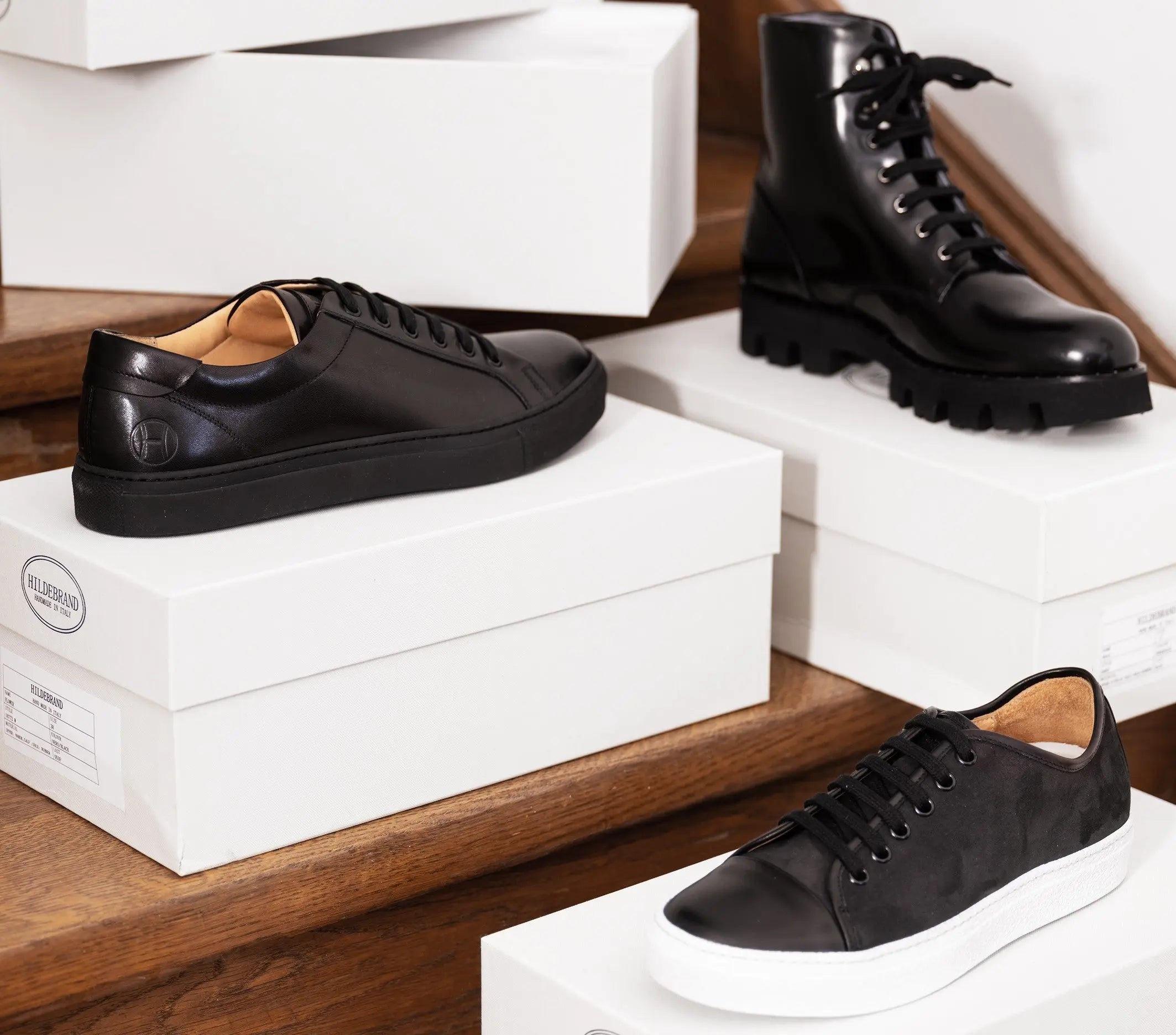 Women Eva Black High Boot Hildebrand-swe