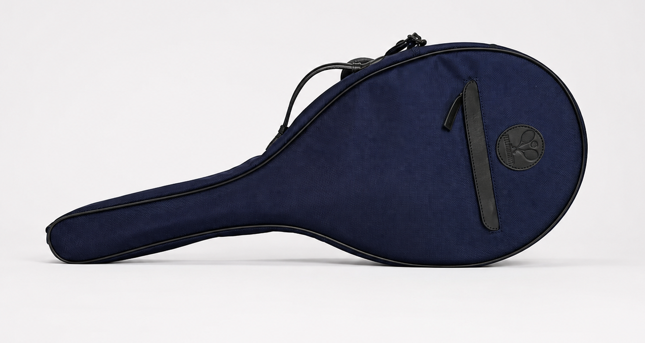 Luxury Tennis Case Navy Blue