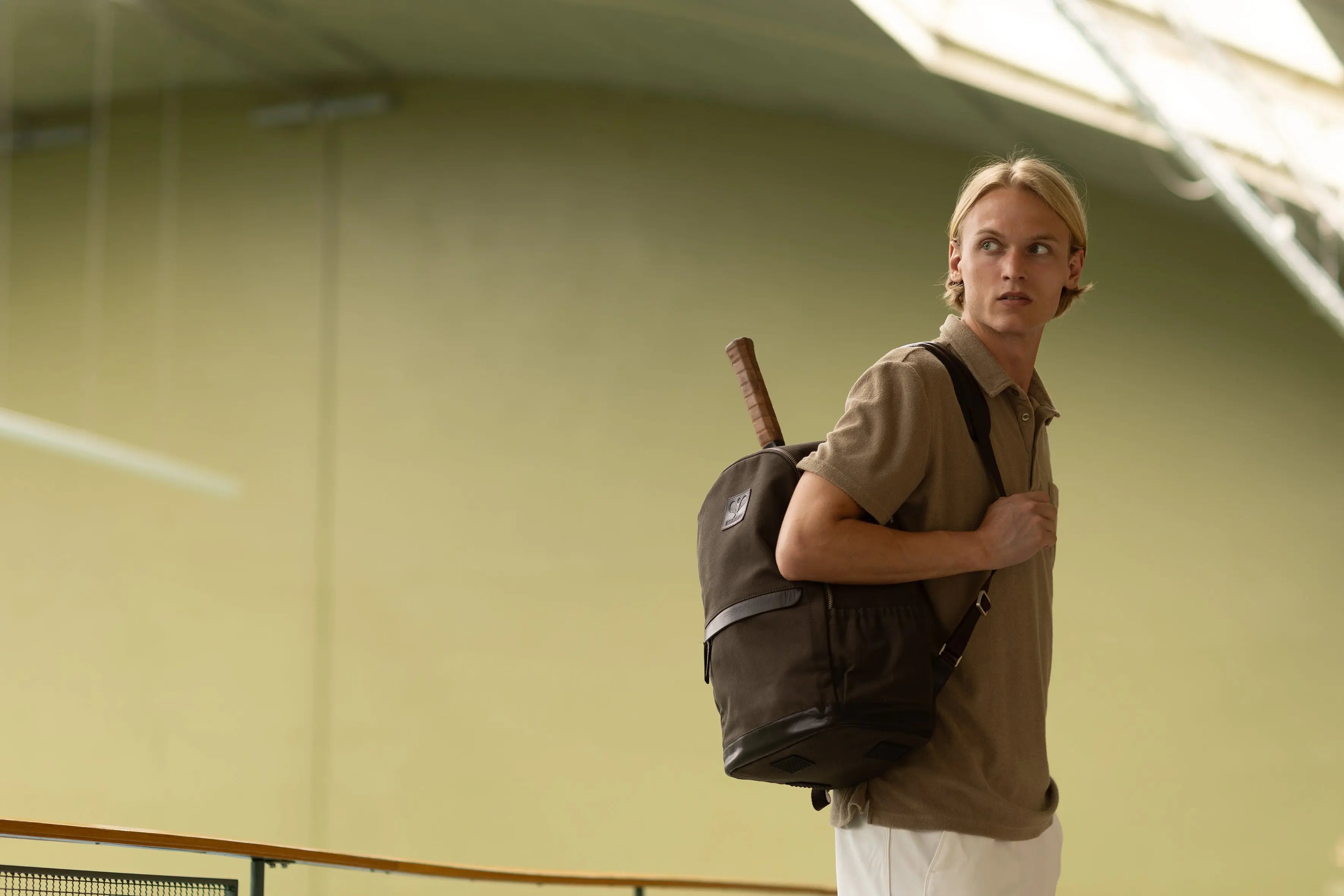 Tennis Back Pack Green Hildebrand-swe