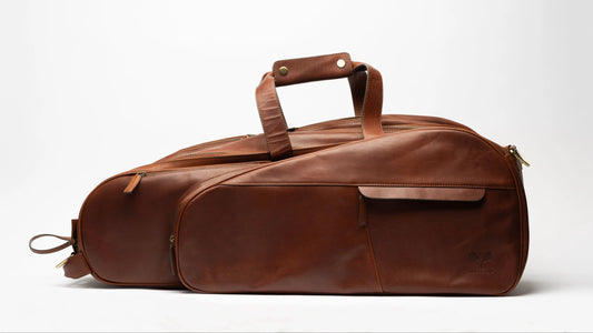 Tennis Racket Bag Full Leather Hildebrand-swe