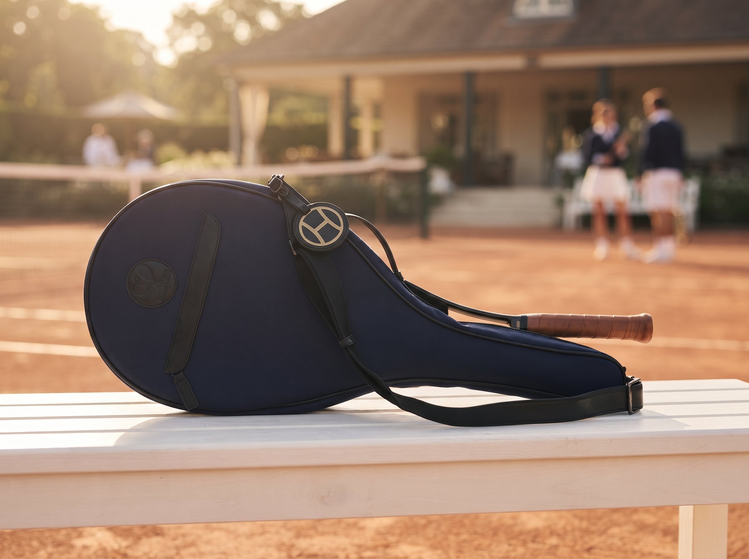 Custodia da tennis di lusso – Blu navy