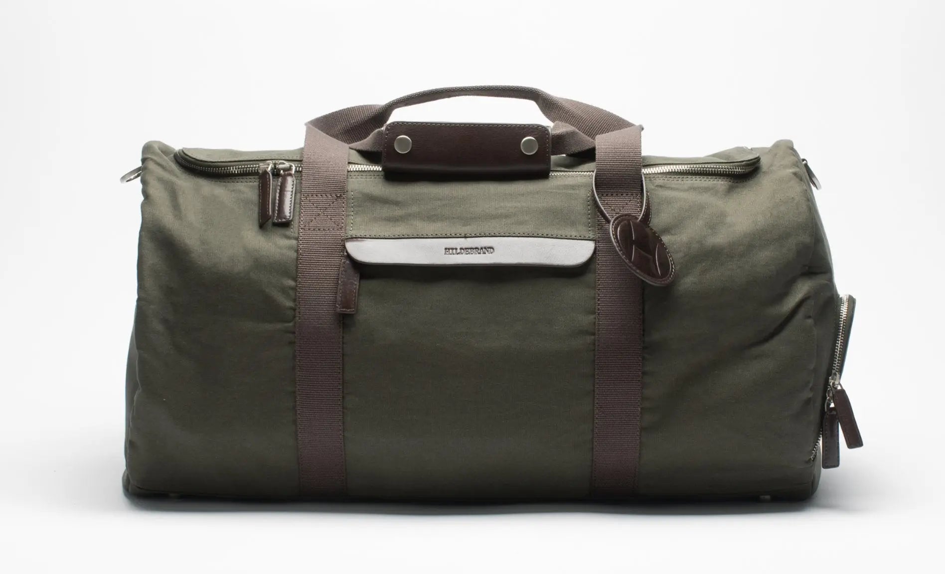 Large Duffel Weekend Bag Olive Green Hildebrand-swe