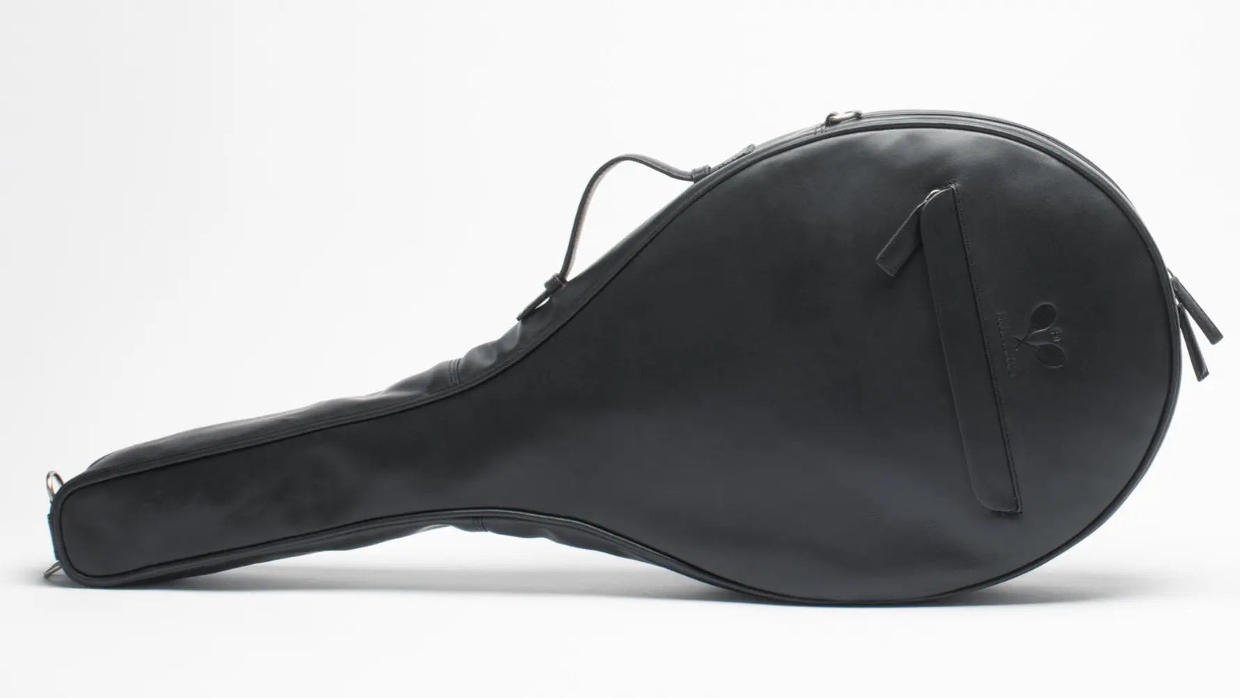 Luxury Leather Tennis Case Black Hildebrand-swe