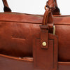 Leather Briefcase Cognac