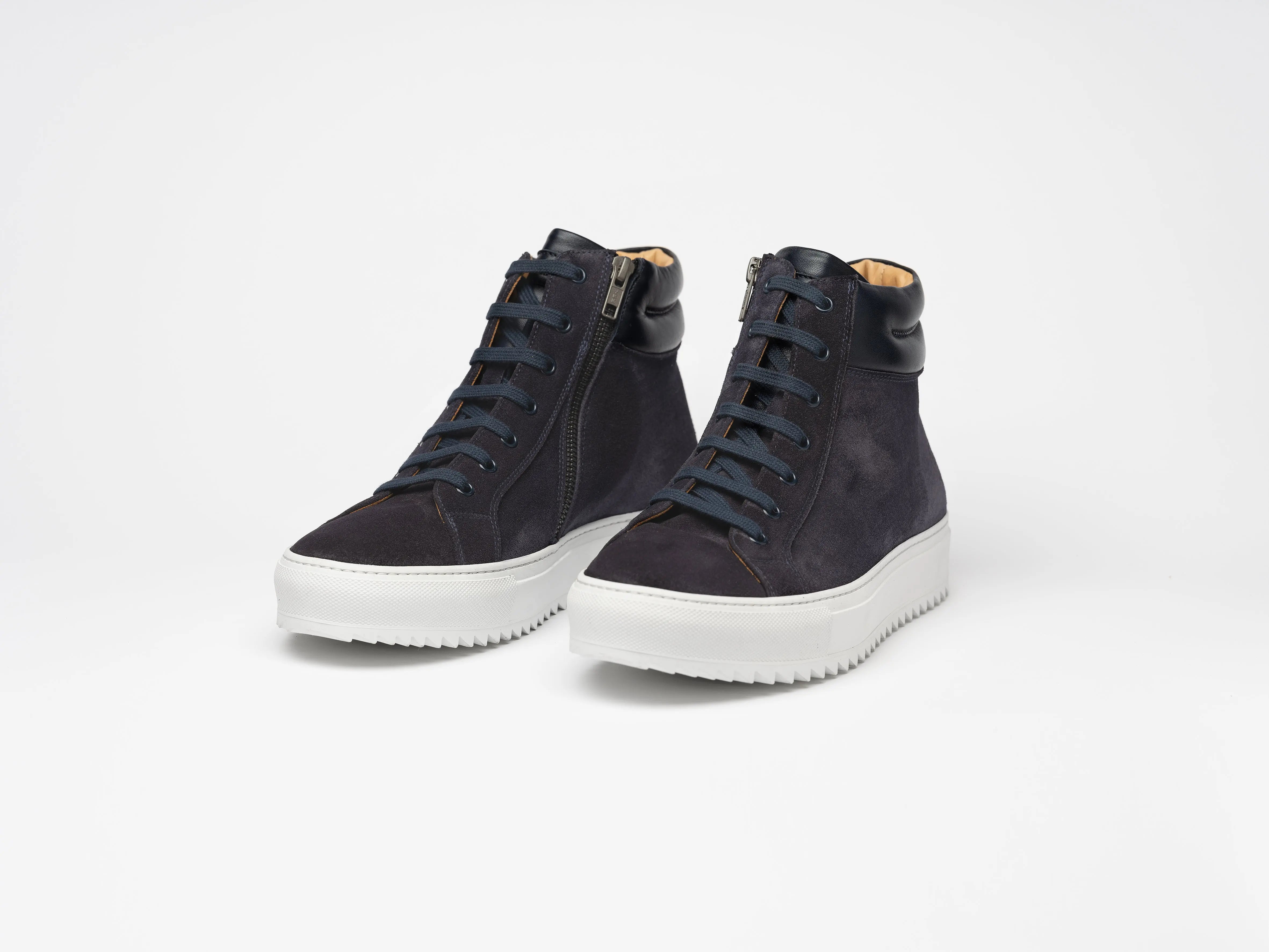 Women Drake Blue High Sneaker Hildebrand-swe