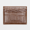 Card Holder Cognac Croco Hildebrand-swe