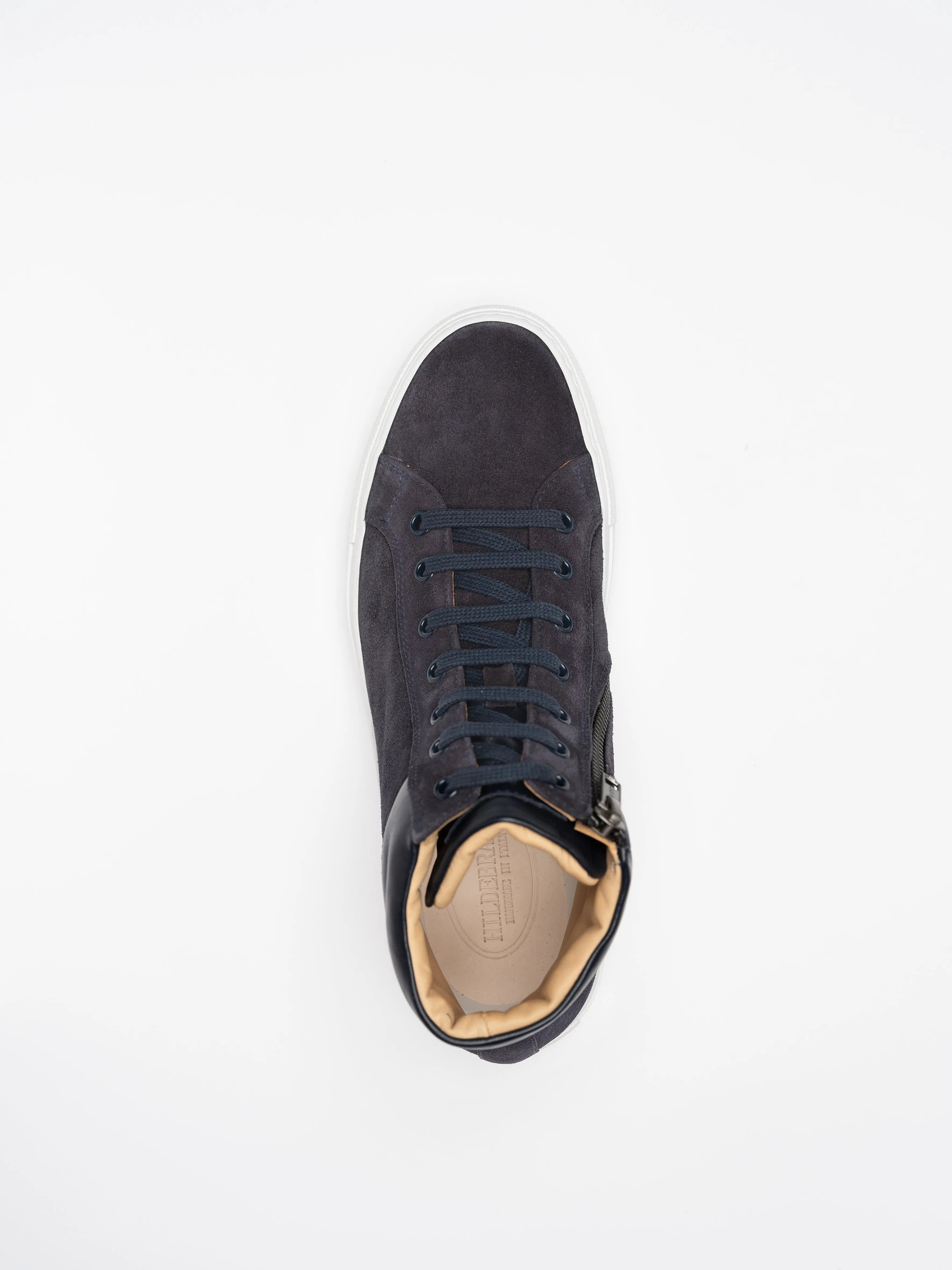 Men Drake Blue High Sneaker Hildebrand-swe