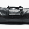 Leather Padel Duffel Bag Black