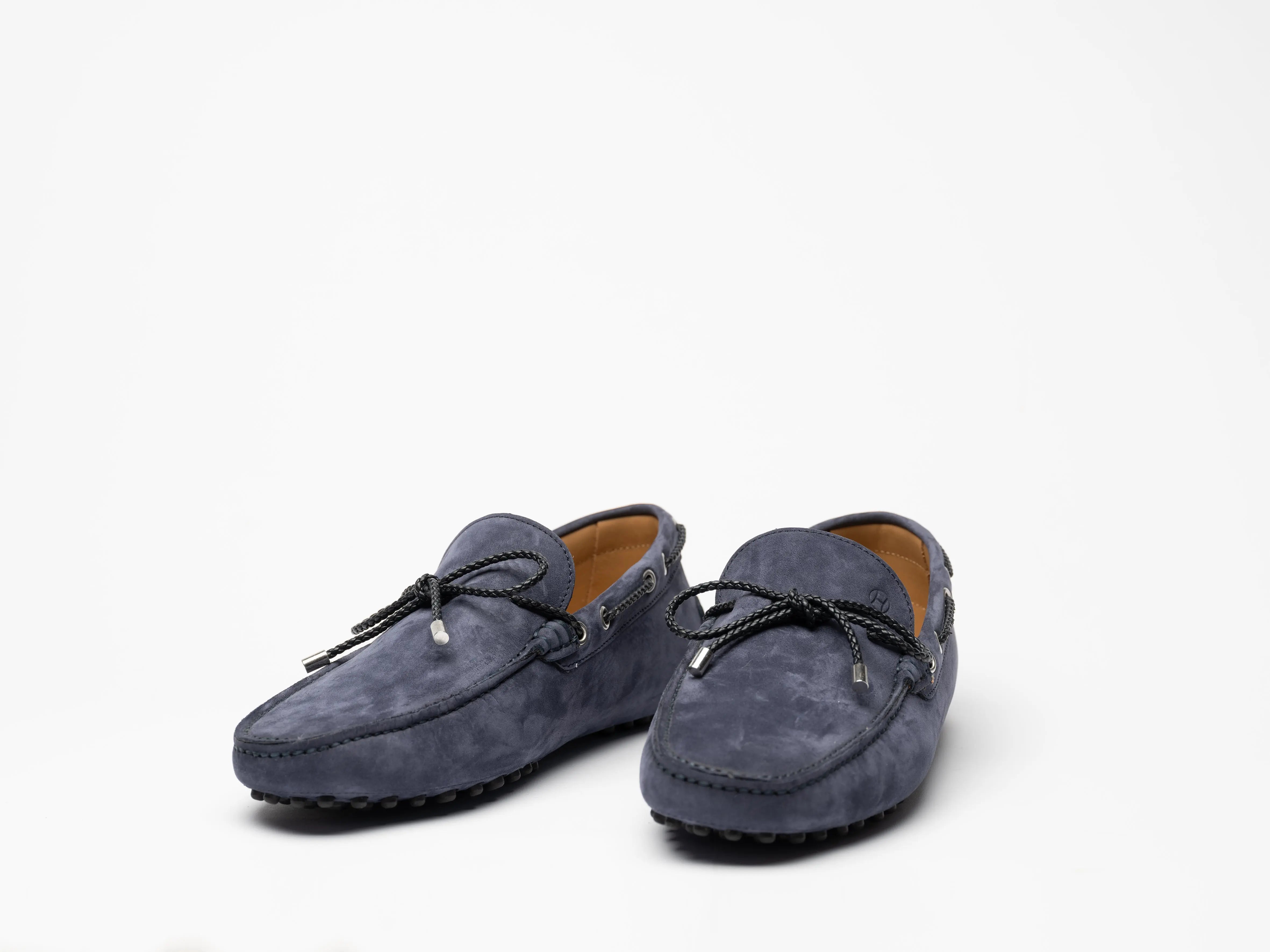 Balder Driver Shoe Blue Nabuk Hildebrand-swe