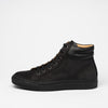 Men Drake Black Nubuk High Sneaker