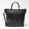 Luxury Leather Business Tote Navy Blue