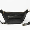 Leather Bum Bag Black Croco Hildebrand-swe