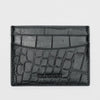 Card Holder Black Croco Hildebrand-swe