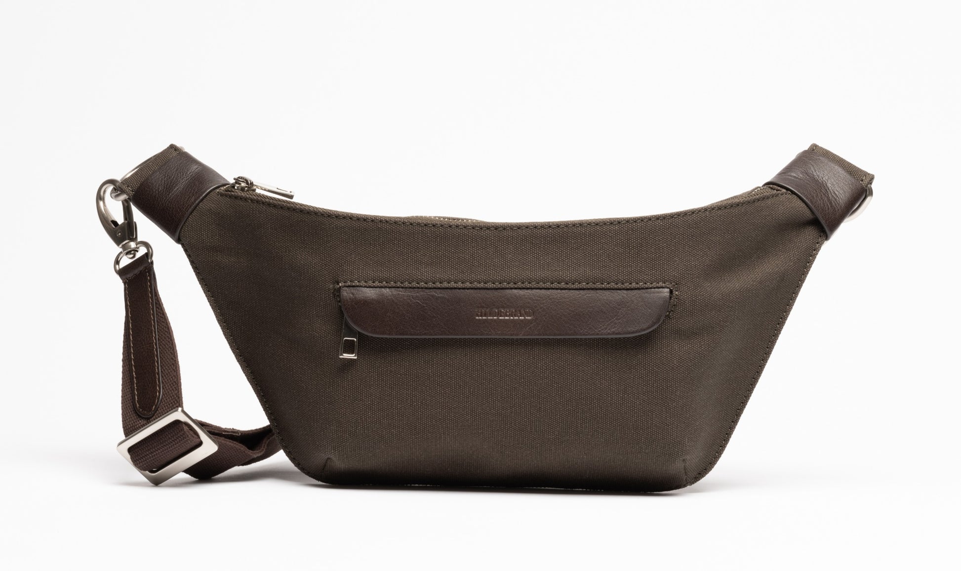 Canvas Bum Bag, Olivgrön