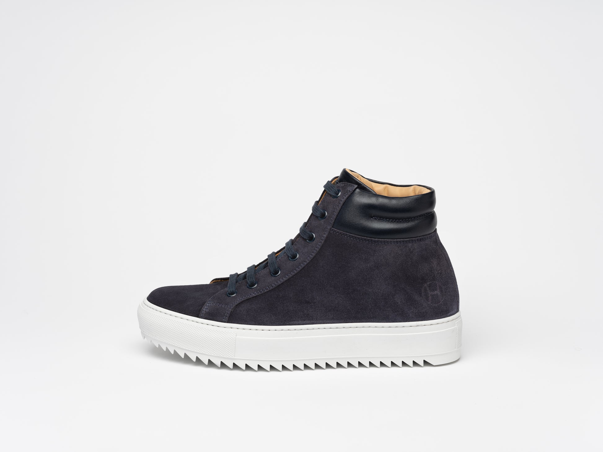 Damen Drake Blau Hohe Sneaker