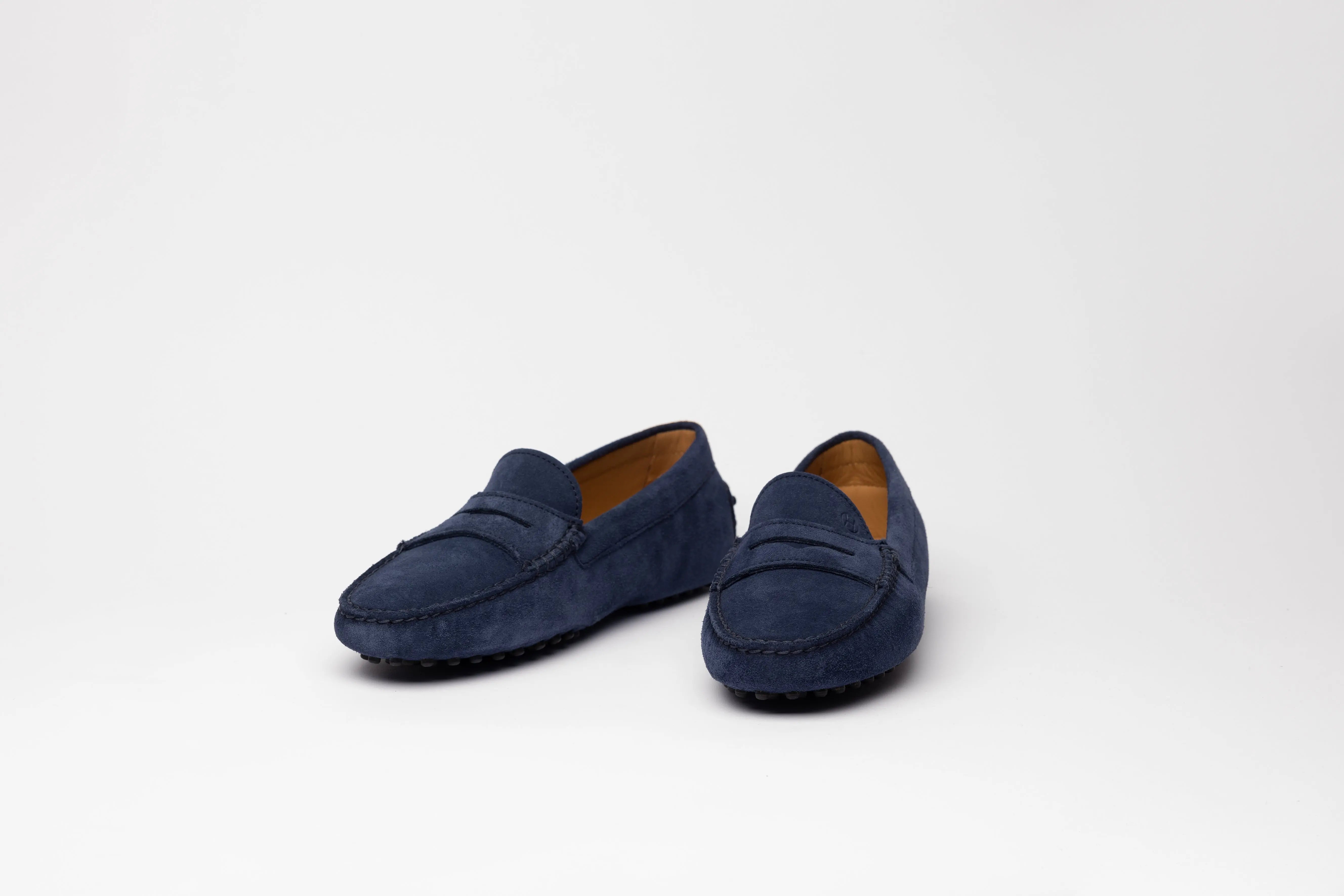 Alva Driver Shoe Blue Suede Hildebrand-swe