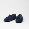 Alva Driver Shoe Blue Suede