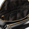 Damen Gürteltasche aus Leder in Schwarz