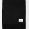 Black Cashmere Woven Scarf Medium Hildebrand-swe