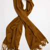 Camel Cashmere Woven Scarf Large Hildebrand-swe