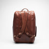 Leather Padel Bag Cognac