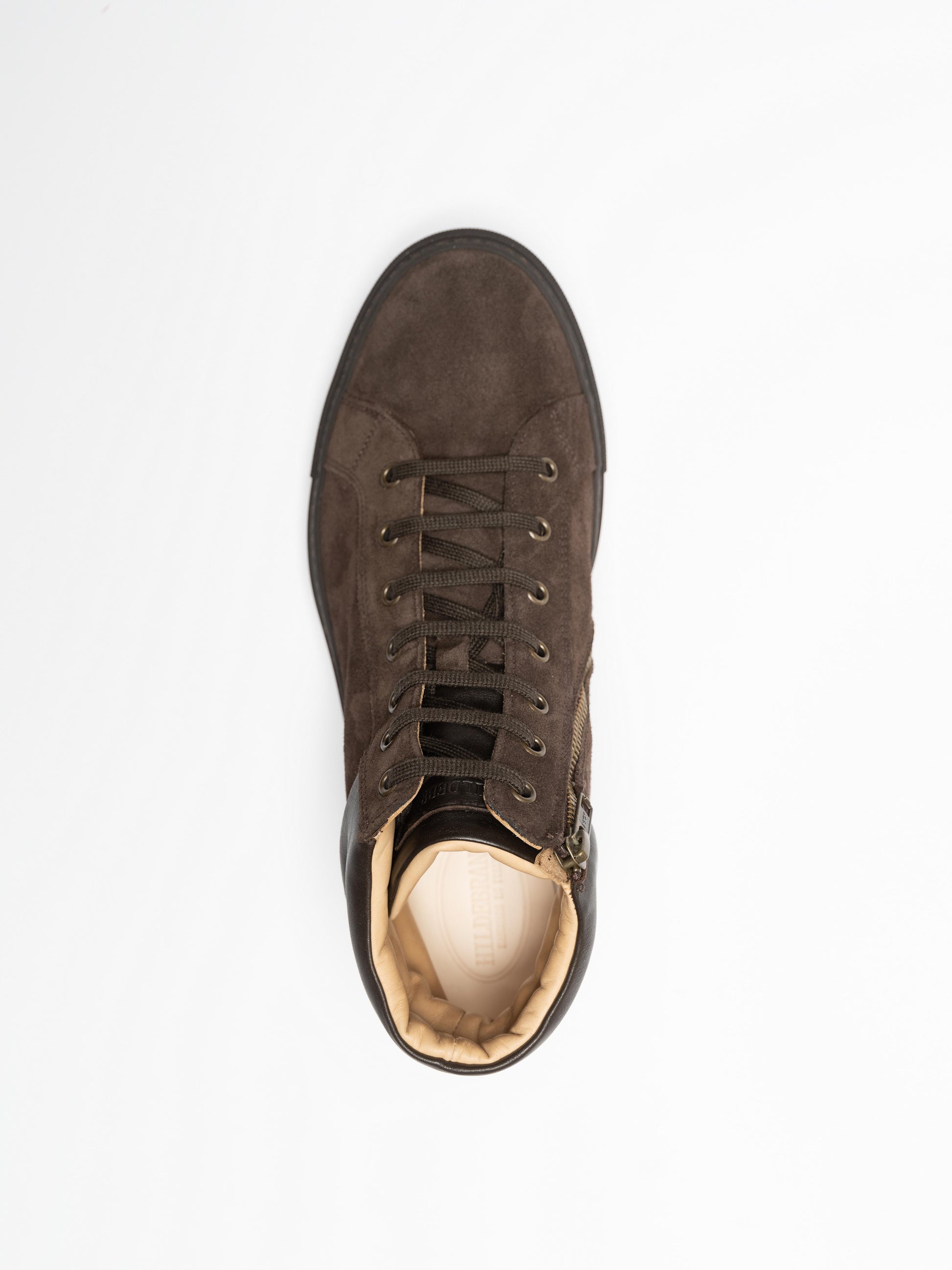 Women Drake Brown High Sneaker