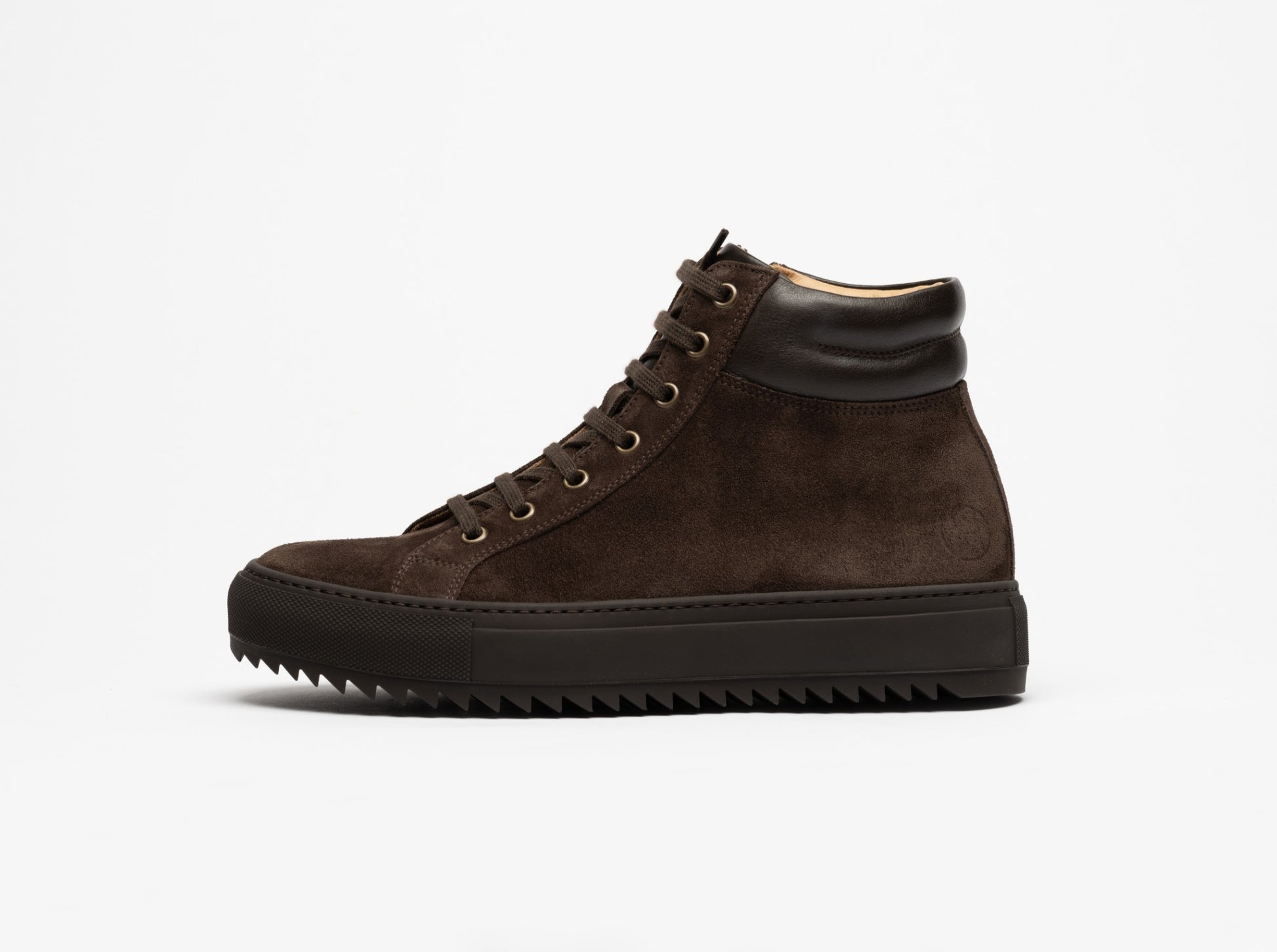 Drake Dam Hög Sneaker, brun