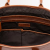 Luxury Leather Business Tote Cognac Hildebrand-swe