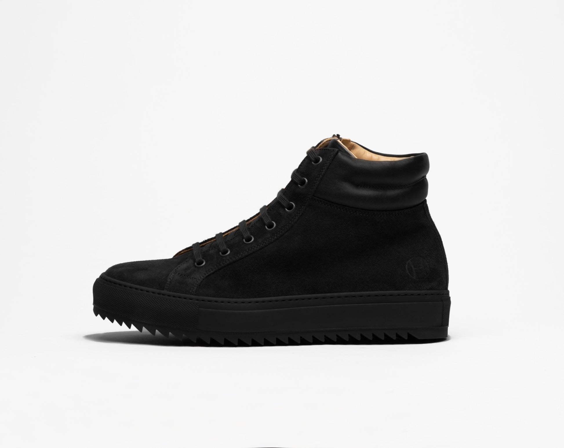 Men Drake Black High Sneaker