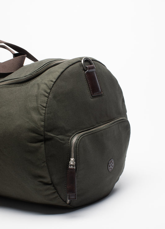 Tennis Duffle Bag Olive Green, H logo