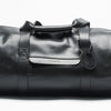 Leather Weekend Duffel Bag Black