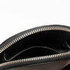 Nova Small Leather Handbag, Black and Silver Hildebrand-swe