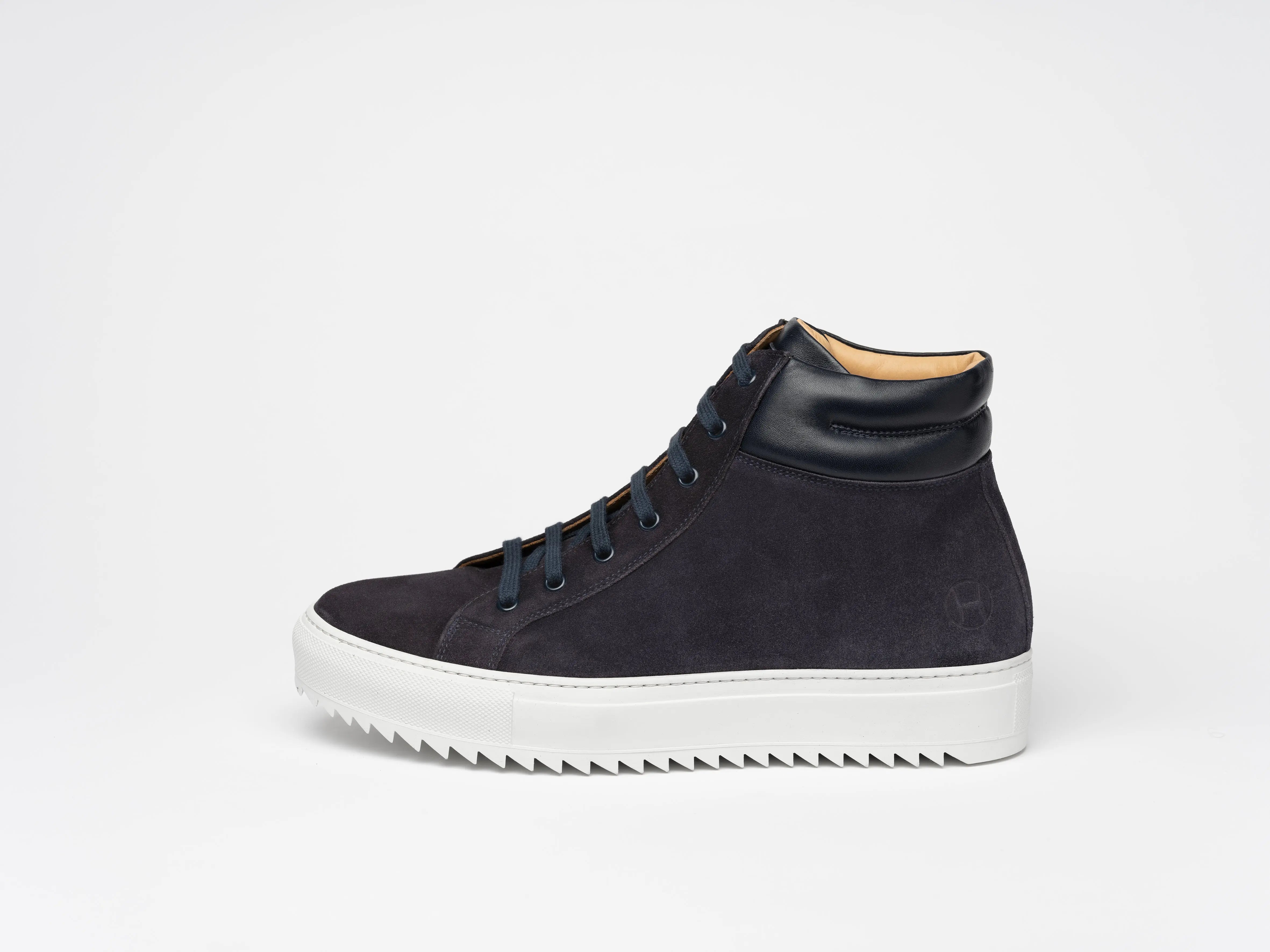 Men Drake Blue High Sneaker Hildebrand-swe