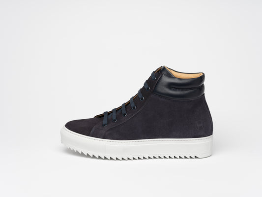 Herren Drake Blau Hohe Sneaker