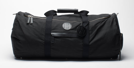 Tennis Duffle Bag Black, H logo