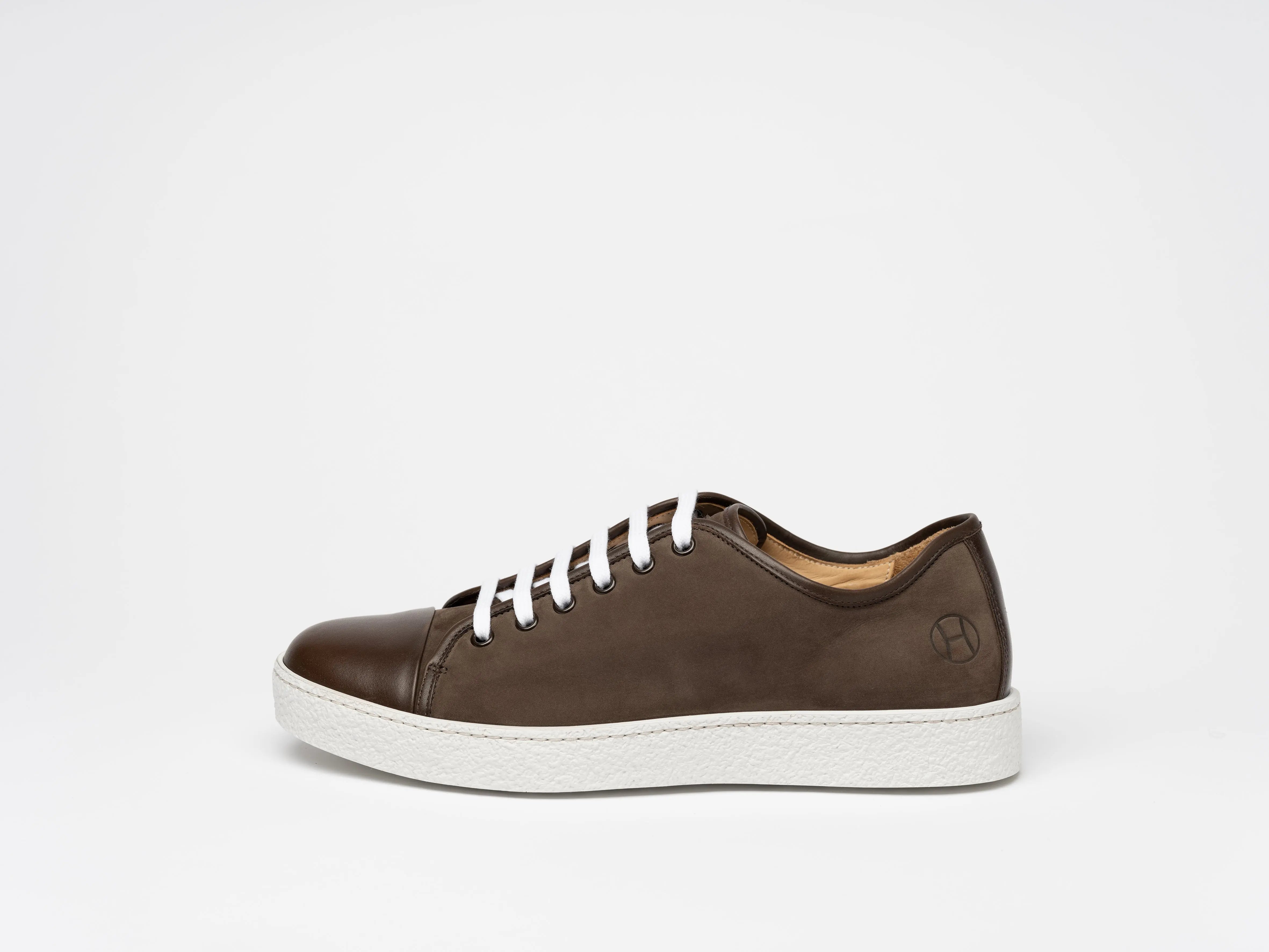 Men Orca Brown Low Sneaker Hildebrand-swe