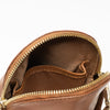 Nova Small Leather Handbag, Tan and Gold Hildebrand-swe
