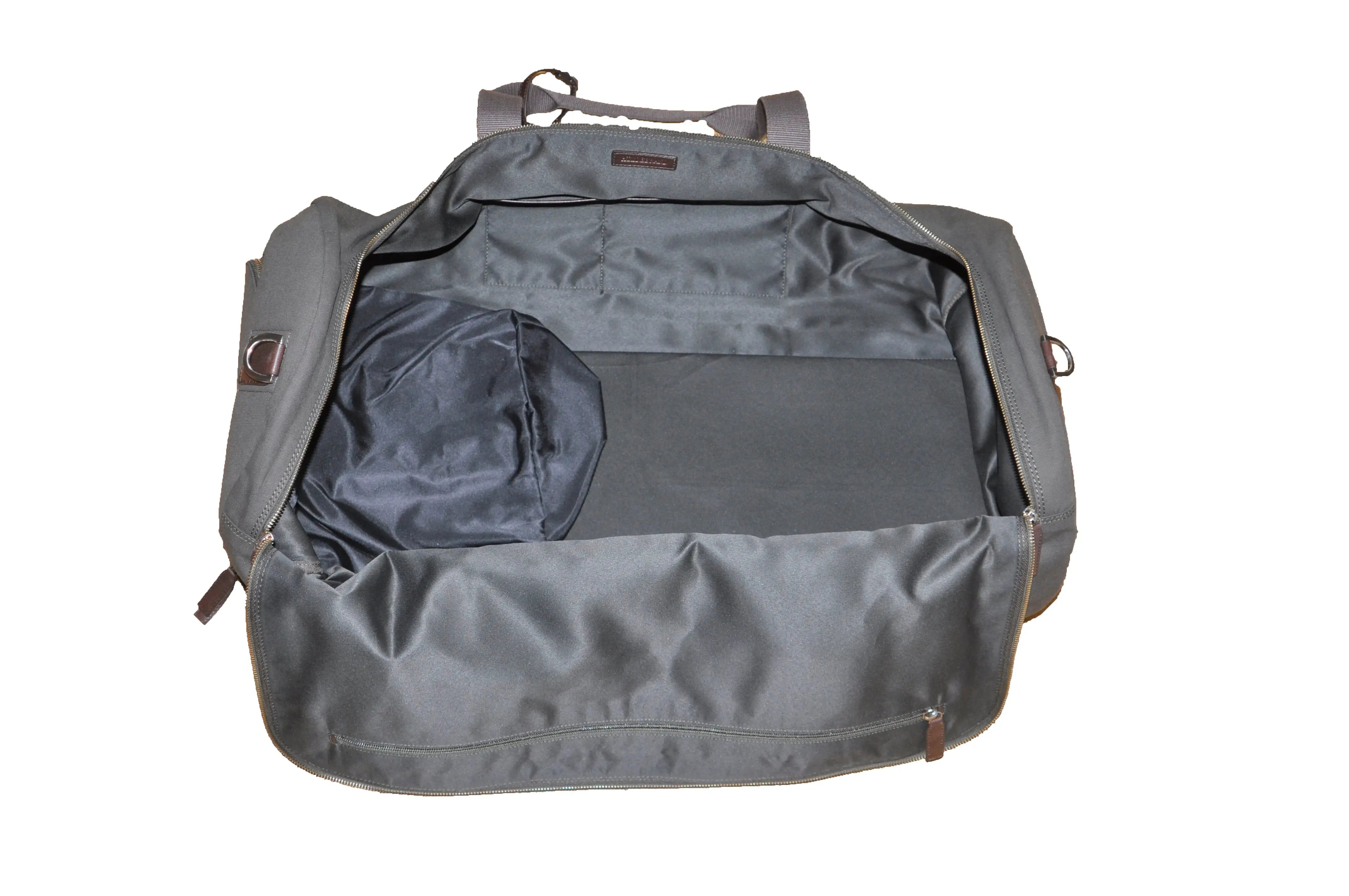 Small Duffel Weekend Bag Olive Green Hildebrand-swe