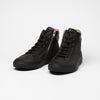 Men Drake Black Nubuk High Sneaker