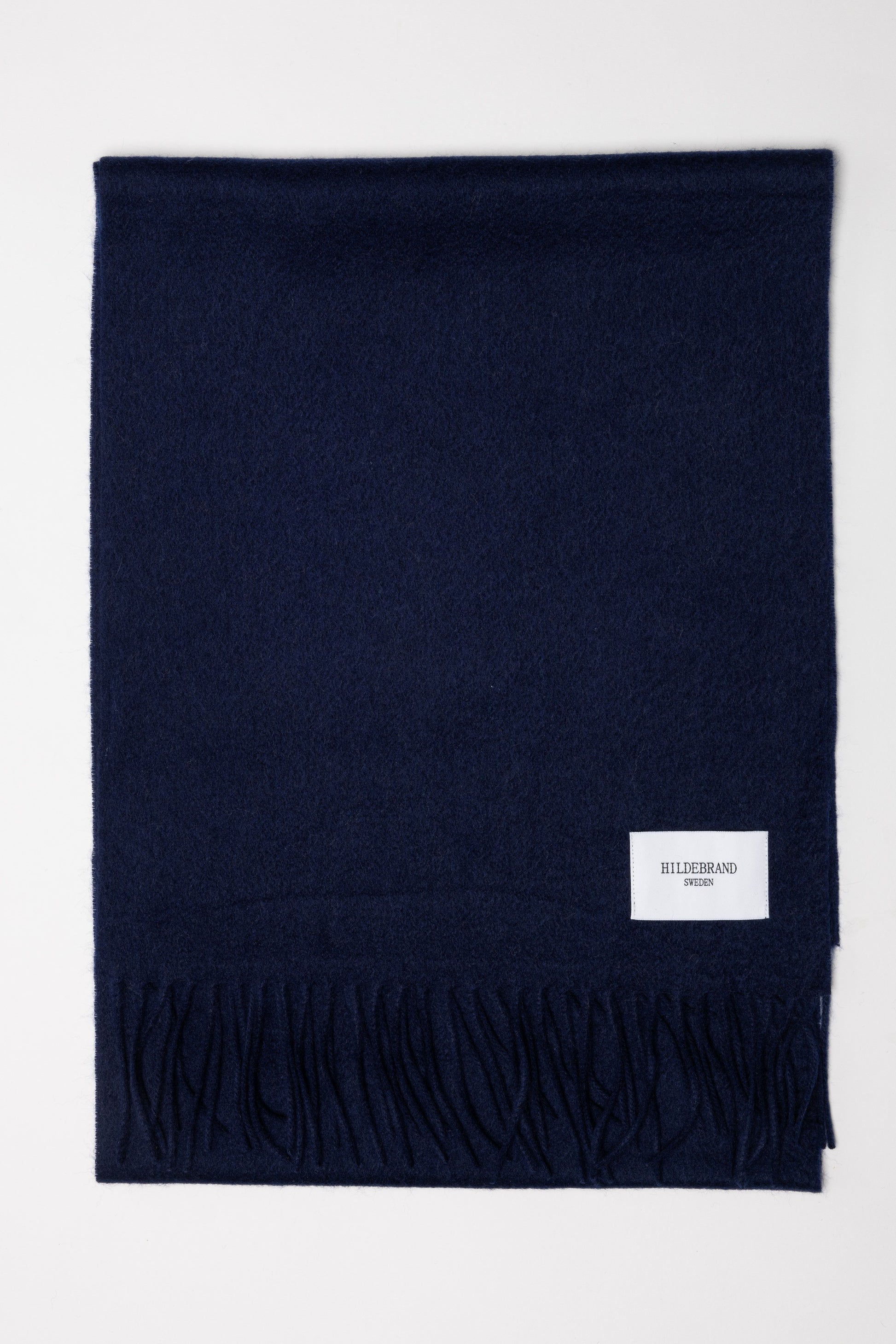 Blue Cashmere Woven Scarf Medium