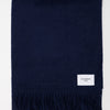 Blue Cashmere Woven Scarf Medium