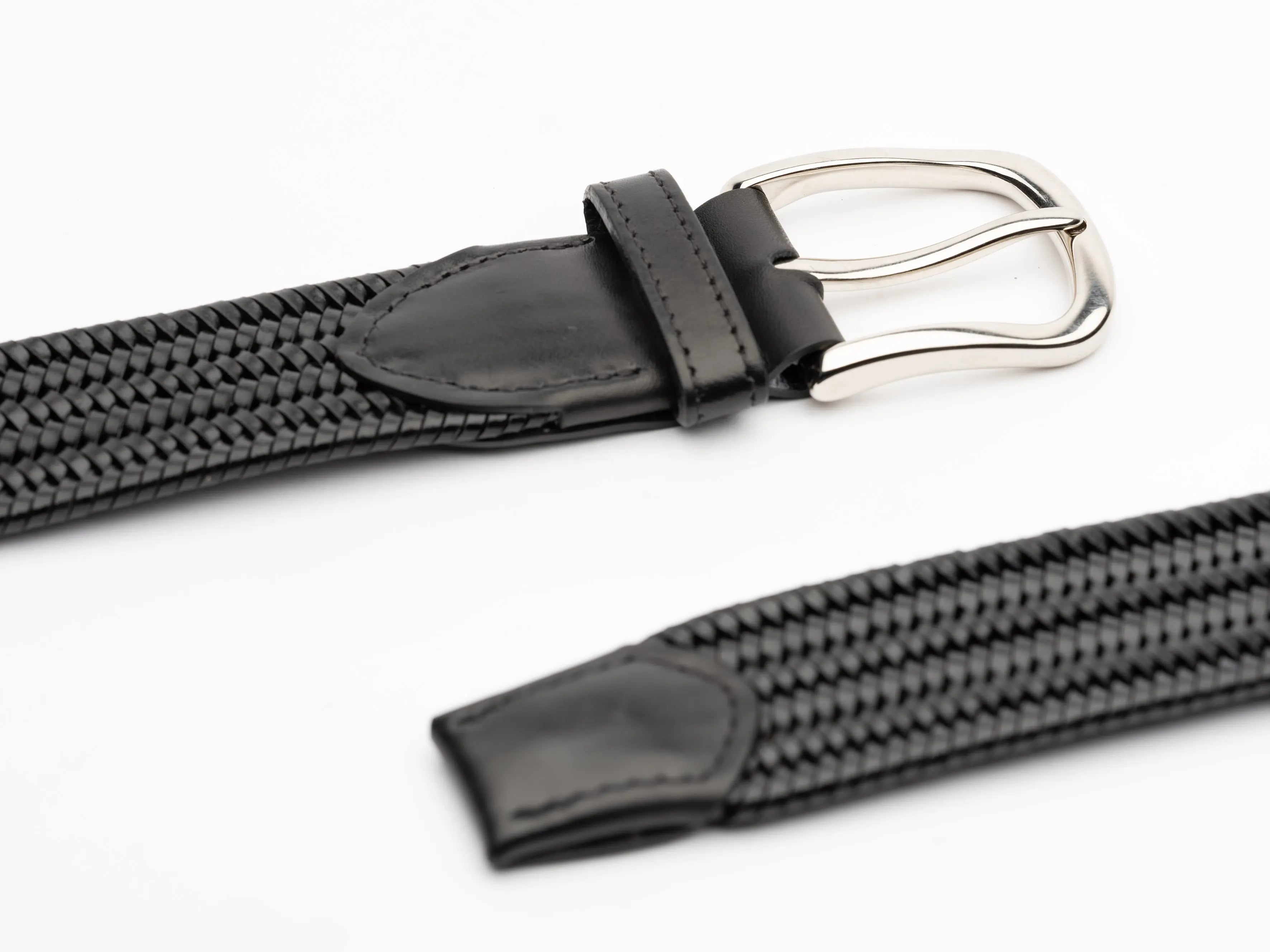 Black Leather Belt Hildebrand-swe