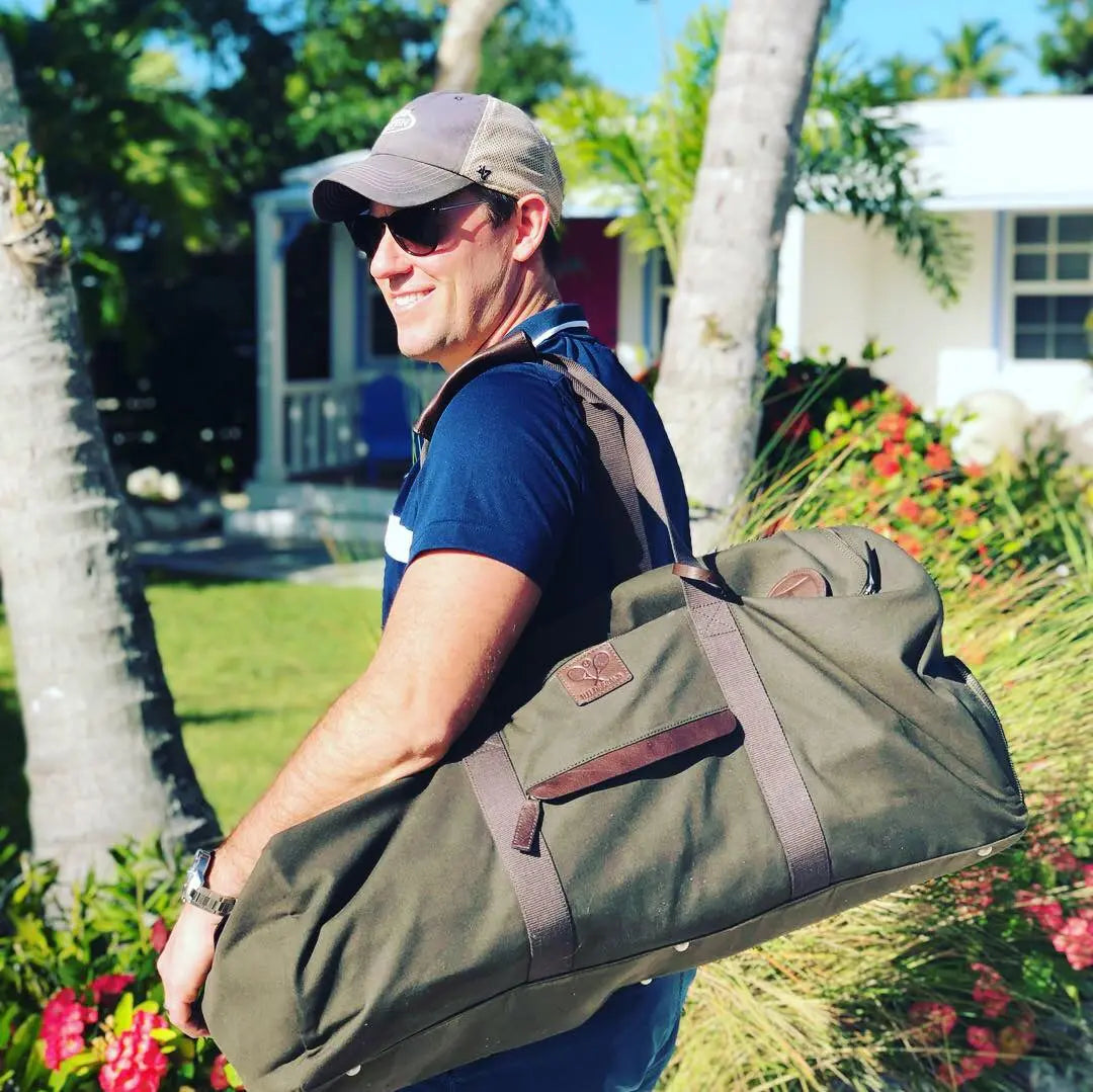 Tennis Duffle Bag Green Hildebrand-swe