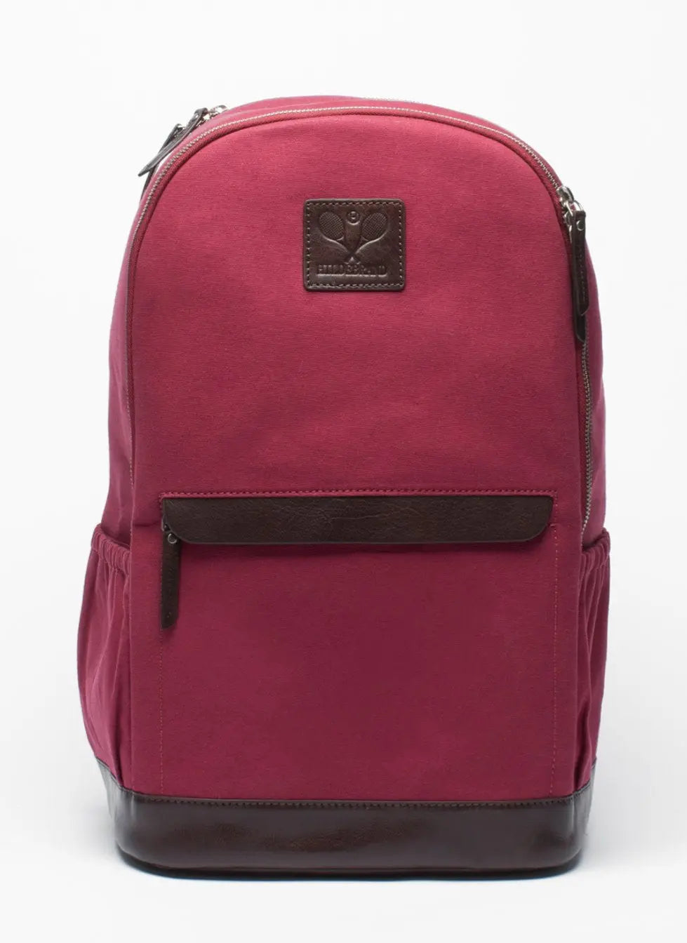 Back Pack Burgundy, Tennis logo Hildebrand-swe